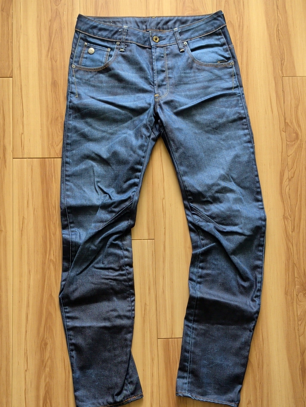 Men's Dark Blue G Star Raw Jeans - Classic Straight Fit